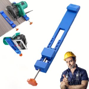 1pc Adjustable woodworking guide rail with circular saw and milling fixture - Adjustable cutting tool, perfect for DIY and professional use, woodworking tool