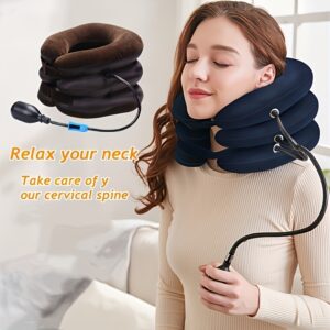 With This Inflatable Neck Massager, You Can Relieve Neck Discomfort And Stress Anytime, Anywhere, Soothe Your Mood, And It'S a Great Gift for Friends And Family During The Holidays.