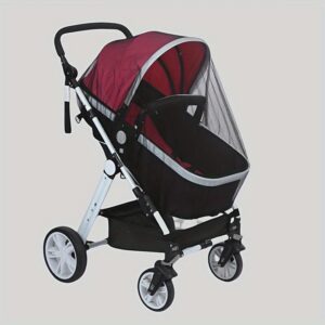Stroller Mosquito Net - Full Coverage, Durable Polyester, Hand-Wash Only - Perfect for Youngsters Car Seats & Dining Chairs