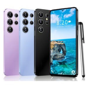 Global Unlocking 8GB+128GB Smartphone, with Android 13 System, 6.8-inch Display, Dual Card Slots, Double Explicit, Includes Stylus Pen, 5800mAh Battery, 26MP+46MP Camer