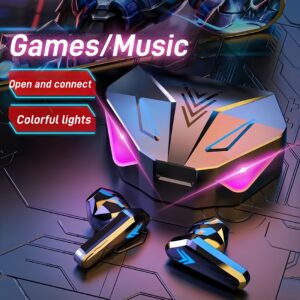 X15 Cool Flashing Battery Level Display Suitable for Gaming, Listening to Music, Making Calls with Ultra-Low Latency