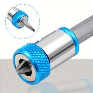1/3pcs Magnetic Screw Ring Bit, Non-Slip Magnetizer Ring, Alloy Magnetizer Screw, For Hex Screwdriver And Power Bits