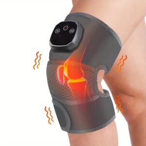Versatile Knee & Leg Massager with Adjustable Heat and Vibration - USB Rechargeable, Ideal for Knees, Shoulders, Elbows