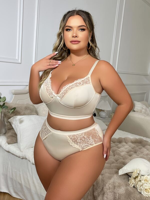 Plus Size Women's Sexy Lingerie Set
