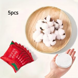 5pcs Large Disposable Bath Towels - Soft, Quick-Dry & Reusable for Travel, Camping, Home Cleaning & Makeup Removal