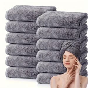 1pc, Extra Thick Towel Bath Towel Washcloth Square Towel, Super Soft and Highly Absorbent Towel, for Bathroom, Gym, Shower, Hotel, Spa, Ideal Home Supplies, Fitness Essentials, Suitable for Home, Outdoor, RV, Back to School, as a gift