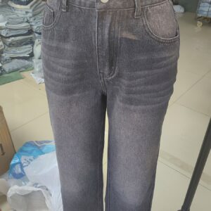 Women'S Vintage-Inspired Straight Leg Jeans - Non-Stretch, Solid Color, All-Season Casual Pants with Belt Loops, Casual Wear|Vintageinspired Jeans|Sturdy Construction