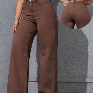 Women'S Straight-Leg Casual Trousers