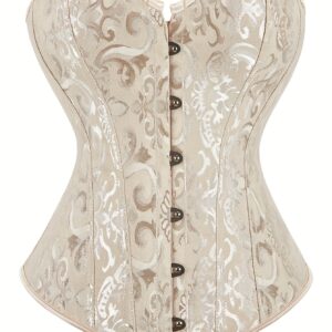 Jacquard floral bustier bra without straps, elegant straight-neck top with laces and curved hem, Women's clothing, Carnival