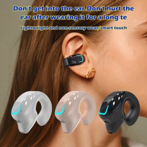 New Wireless Earbuds with Long Battery Life, Universal Phone Control, and Voice Call Noise Cancellation - Perfect for Sports and Compatible with All Smartphones