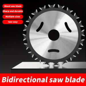 12.7 cm / 125Mm 40 Teeth Nail Resistant Woodworking Saw Blade 125Mm Circular Saw Blade Wood Cutting Disc Saw Blade Cutter Power Tool Accessories Carbide Tungsten Steel